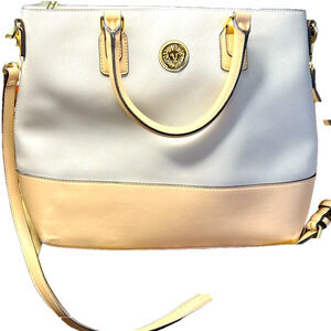 Ann Klein Crossbody Bag, 12.5” Tall, 11.5” Across, 6”W, Looks New EXCEPT corners